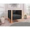 Manhattan Comfort Trillium Accent Chair in Black and Rose Gold AC055-BK - alternate 6